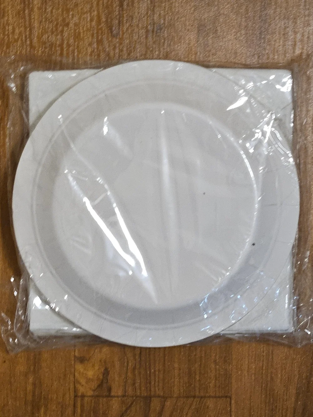 White Party Plates & Napkins with Rose Gold Polka Dots For Any Occasion